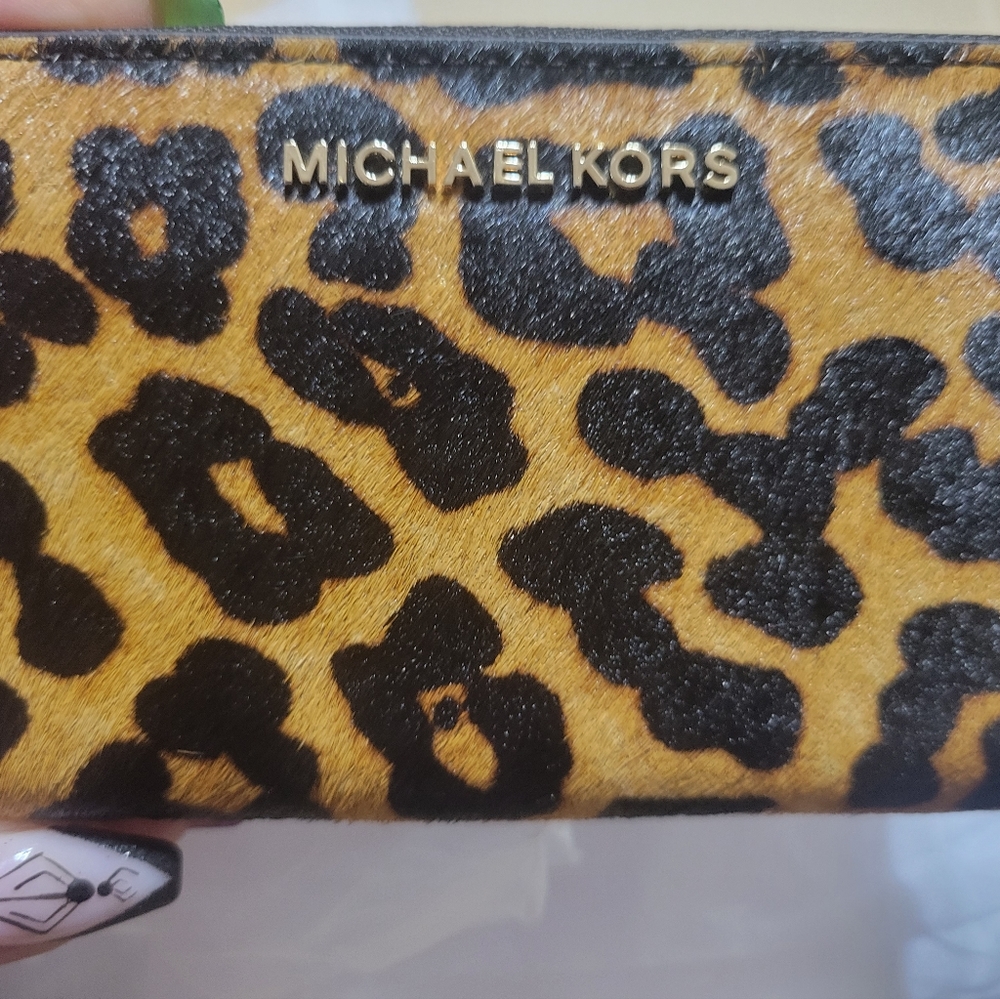 MICHAEL Michael KorsJet Set Small Zip Around Card Case